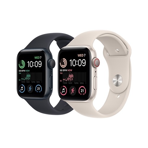 Apple Watch Series SE 2 - GPS - Novo - Preto - 44MM - (Estado de Conservação - Excelente)